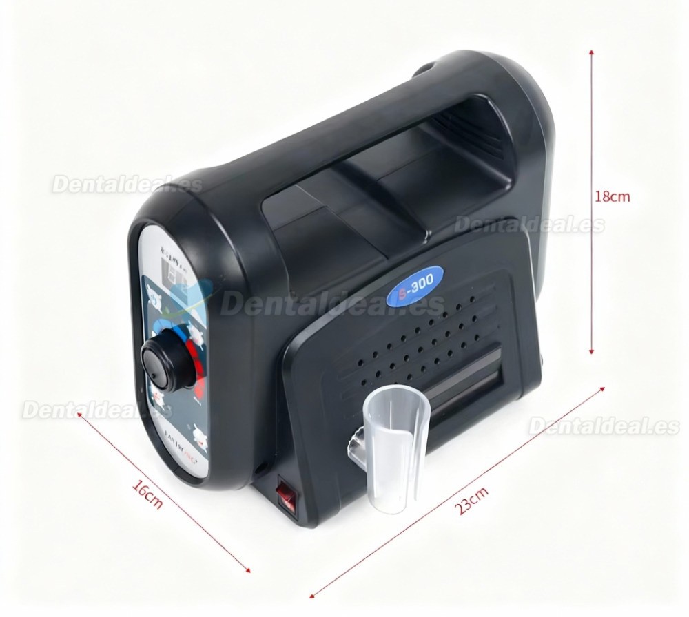 FASTONG S300 Micromotor Laboratorio Dental 50000RPM con Pieza de Mano Pulido